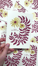 Load and play video in Gallery viewer, Mother&#39;s Day Card | Hand Printed
