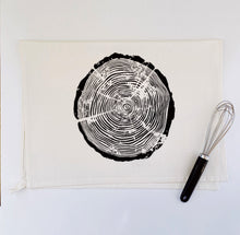 Load image into Gallery viewer, Tree Ring | 100% Cotton Tea Towel

