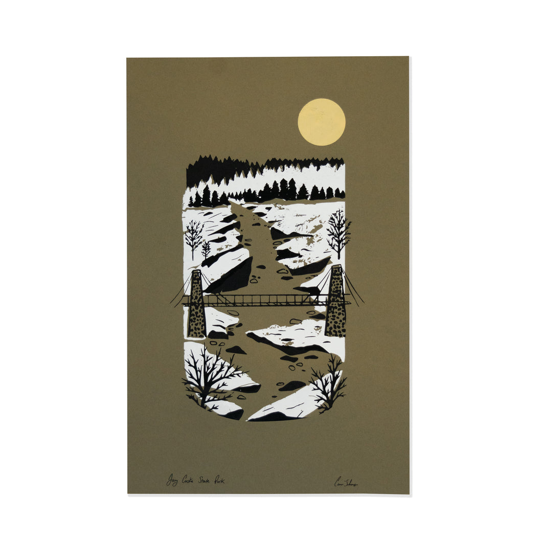 Jay Cooke State Park | Silk Screen Print | 11x17