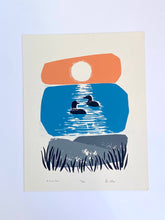Load image into Gallery viewer, A Sunrise Swim | Test Print &amp; Misfit Print | 11x14
