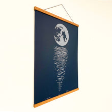 Load image into Gallery viewer, Lunar Reflections | 18&quot;x24&quot; Silk Screen Print
