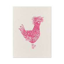 Load image into Gallery viewer, Polish Chicken | Glow-in-the-dark 18&quot;x24&quot; Silk Screen Print
