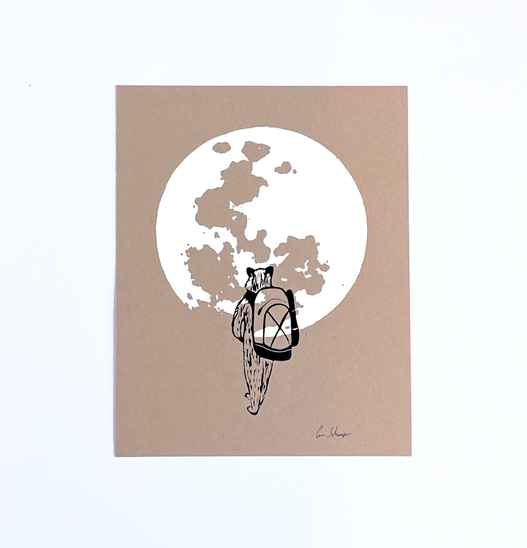 To The Moon | Test print