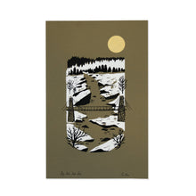 Load image into Gallery viewer, Jay Cooke State Park | Silk Screen Print | 11x17

